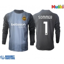 Inter Milan Yann Sommer #1 Golmanski Domaci Dres 2025-26 Dugi Rukav